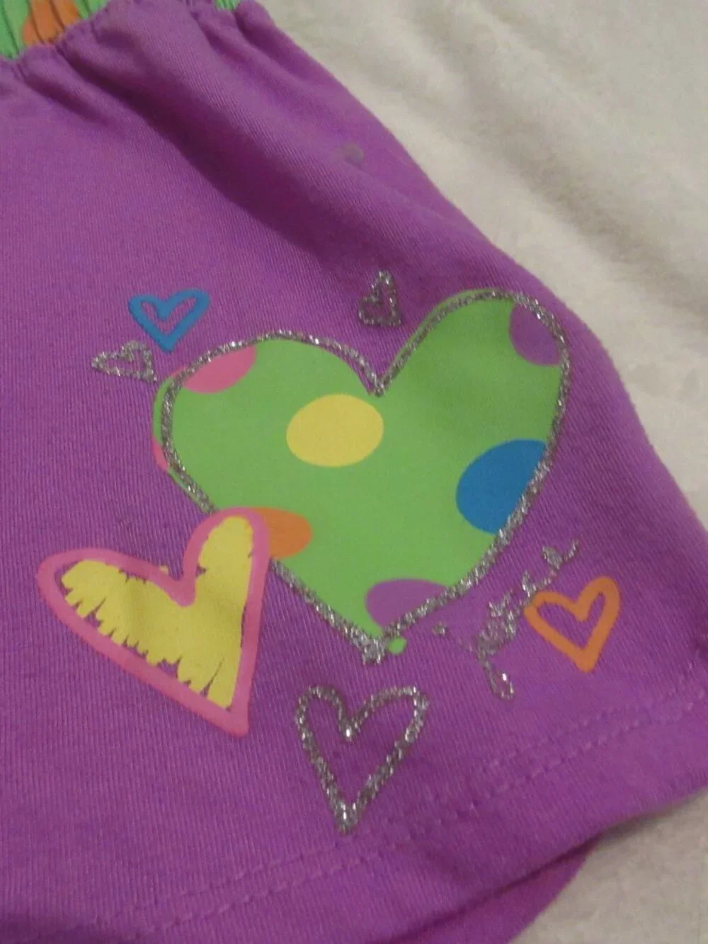 Justice Pajama Shorts Size 16-18 USED